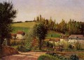 Weg der Einsiedelei bei Pontoise 1872 Camille Pissarro Szenerie